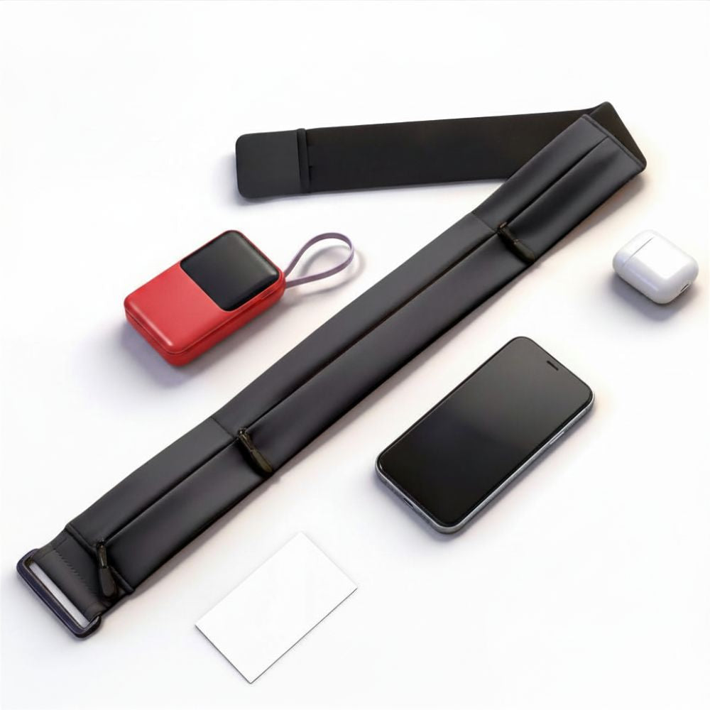 Slim Running Belt for Phone, Keys & Essentials