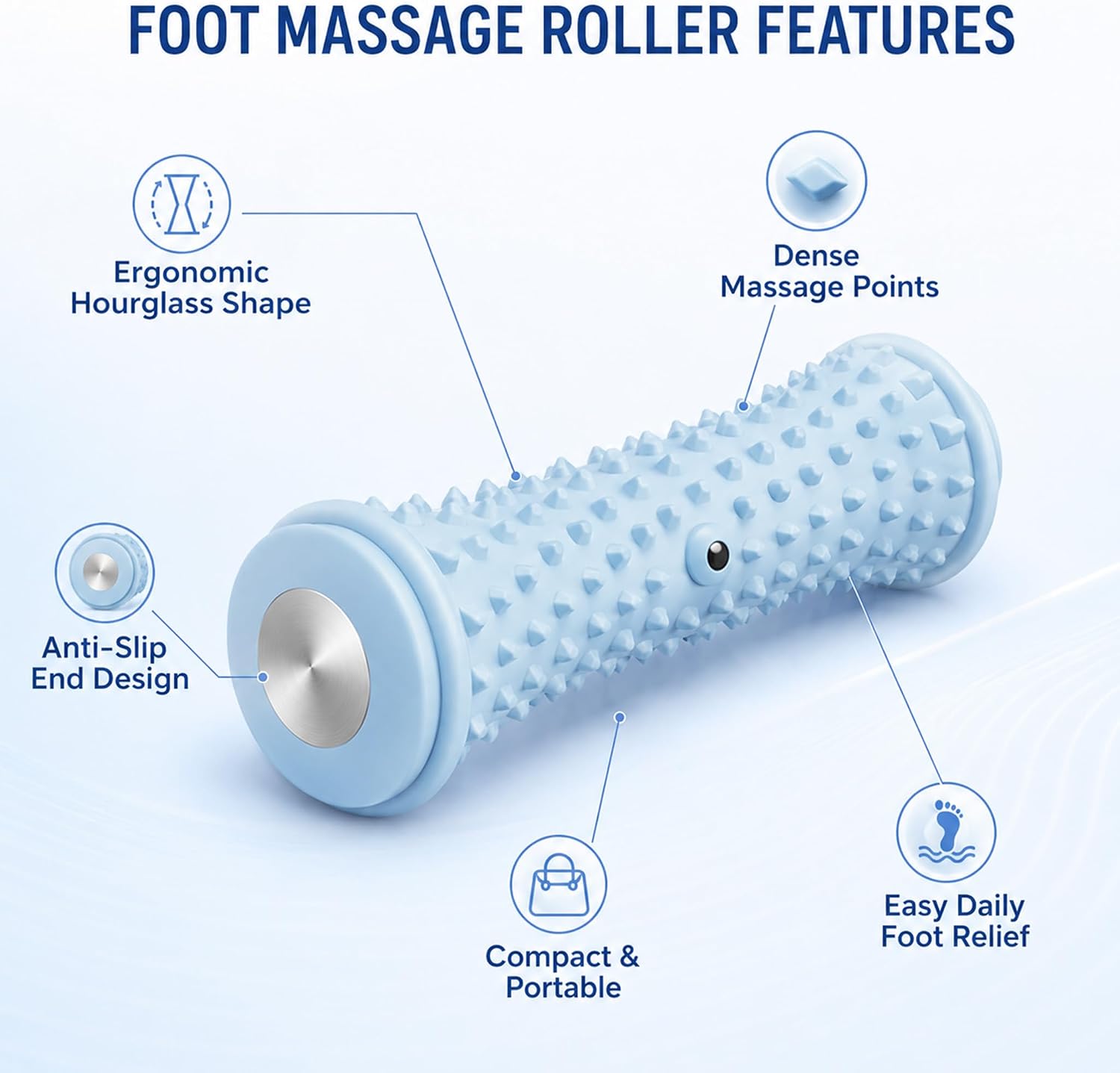 Foot Massage Roller for Yoga Home Fitness